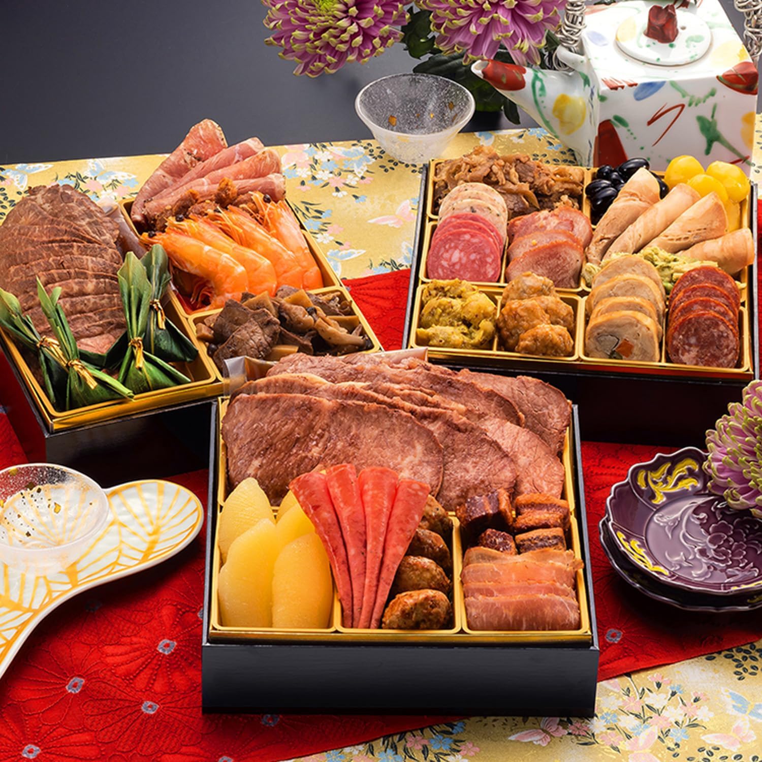 厳選豪華オードブルおせち「肉づくし重」
